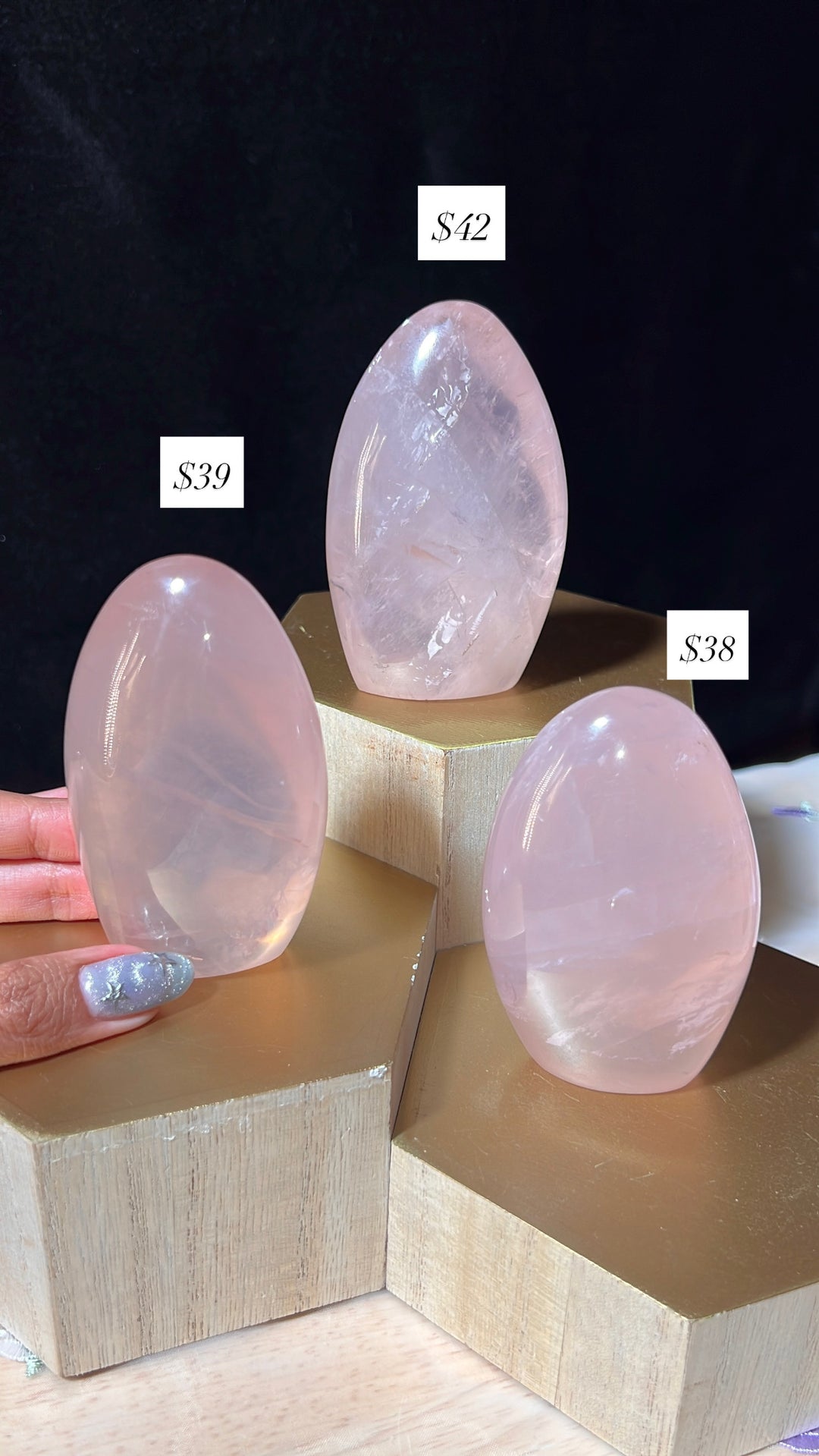 Rose Quartz Cutbase (you pick)