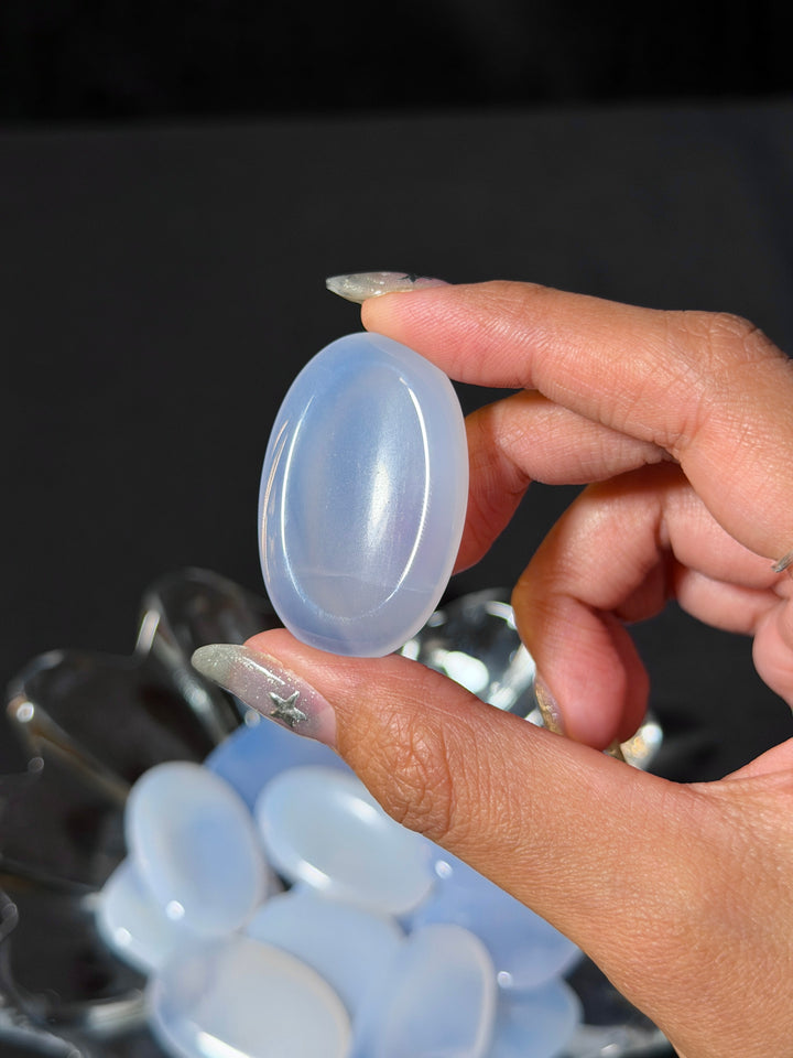 Blue Chalcedony Soothing Stone
