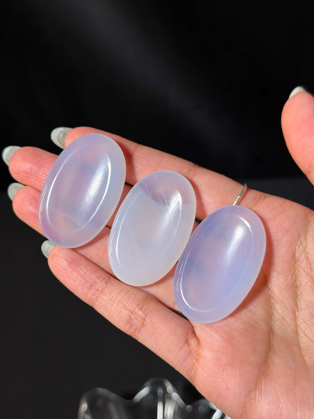 Blue Chalcedony Soothing Stone
