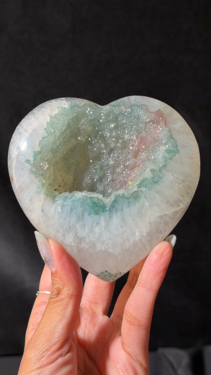 Apple Sorbet Heart