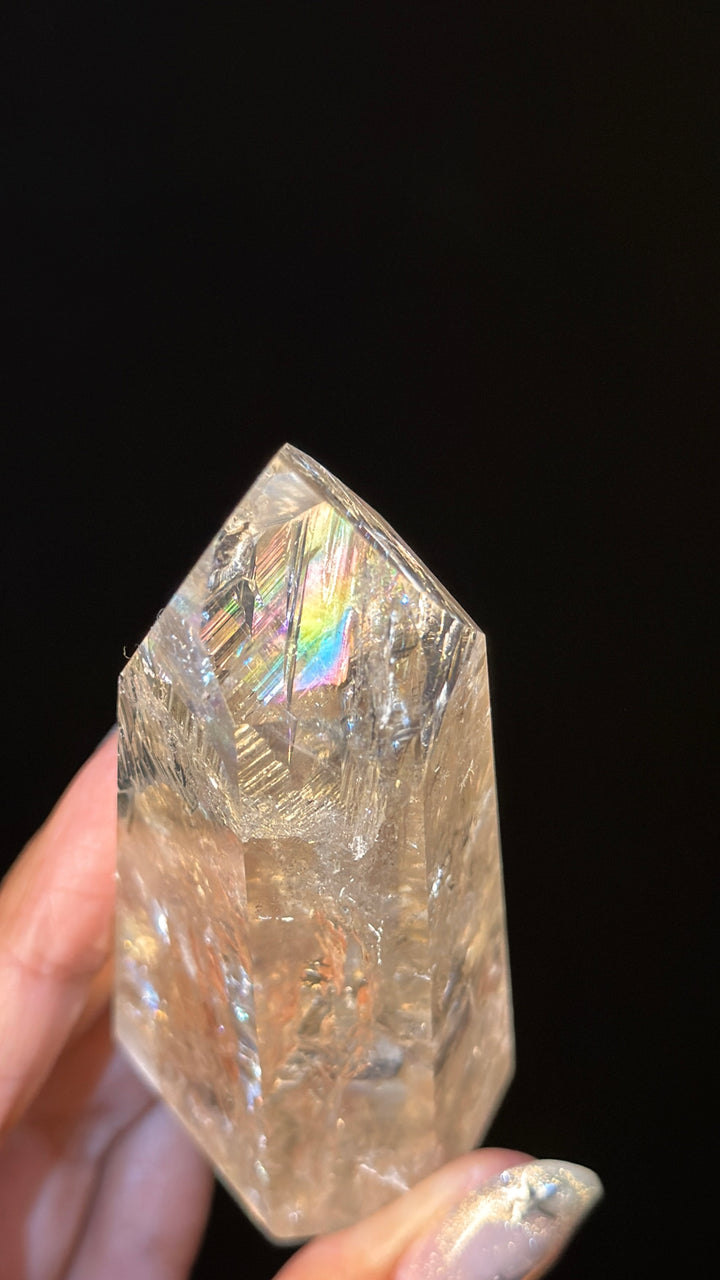 Champagne Citrine Tower