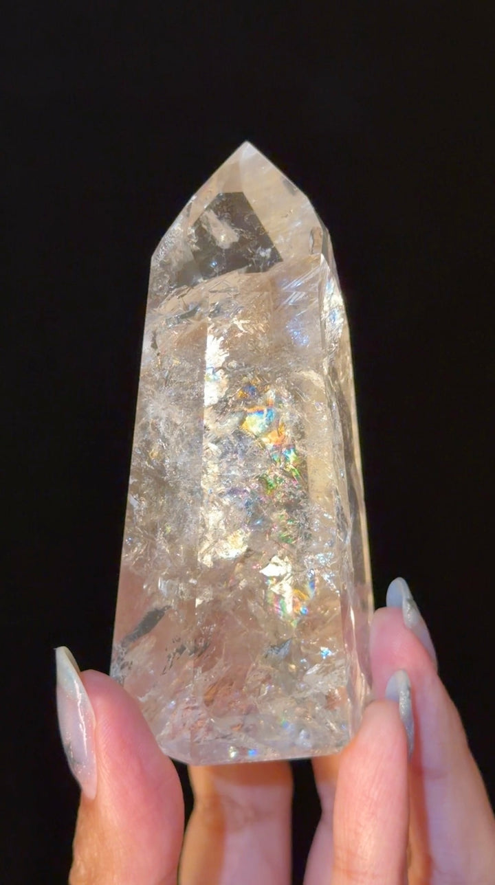 Champagne Citrine Tower