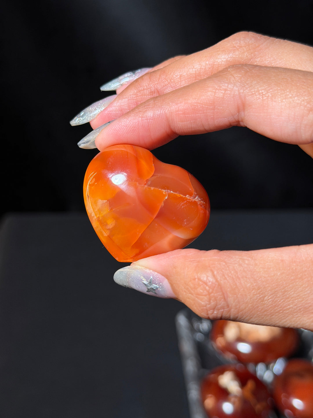 Carnelian Mini Heart