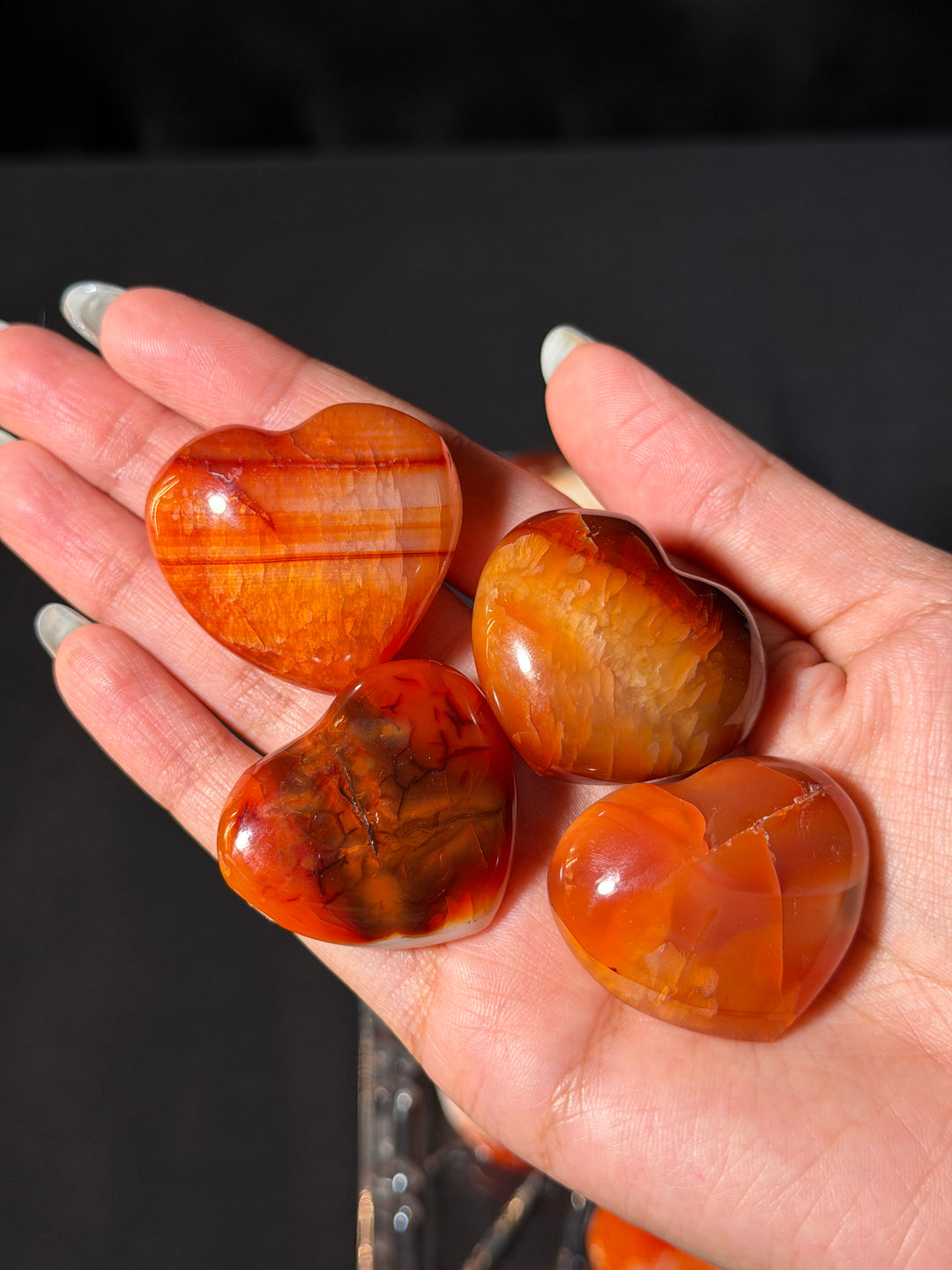 Carnelian Mini Heart