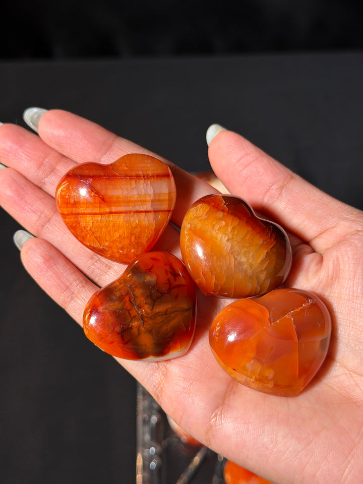 Carnelian Mini Heart