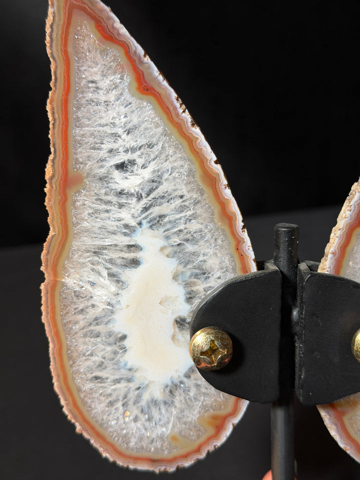 Quartz/Agate Butterfly