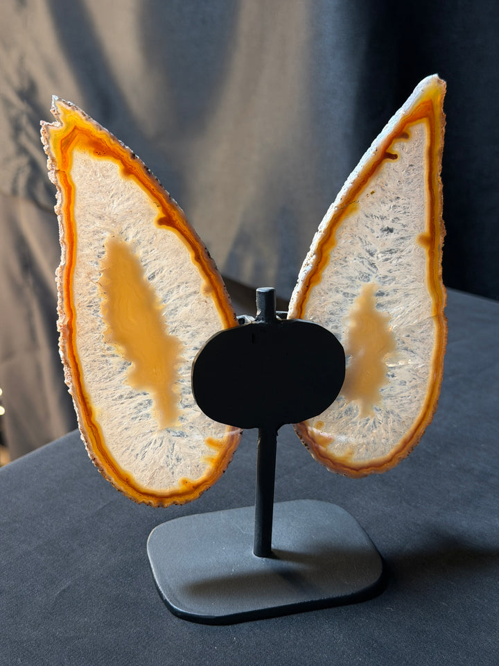 Quartz/Agate Butterfly