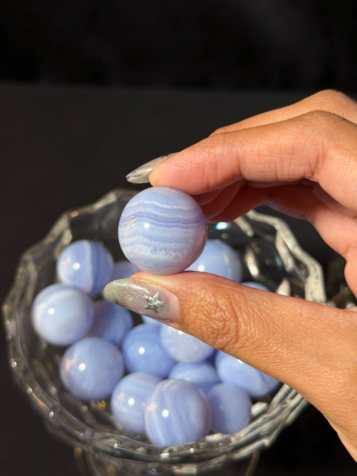 Blue Lace Agate Mini Sphere