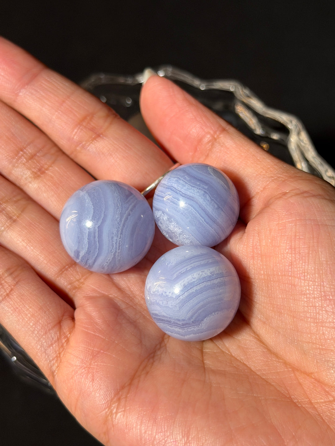 Blue Lace Agate Mini Sphere
