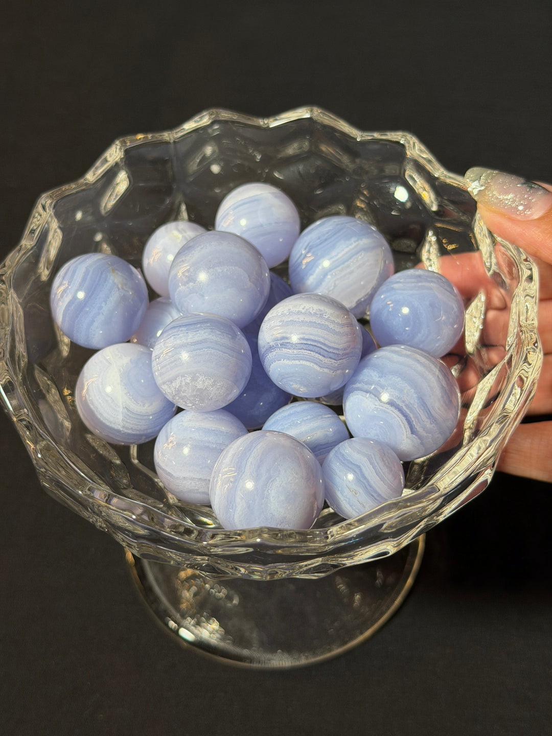 Blue Lace Agate Mini Sphere