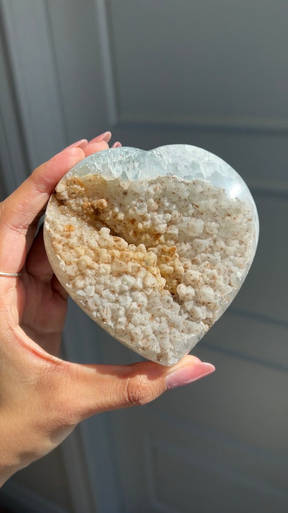 Honey on Ice Heart