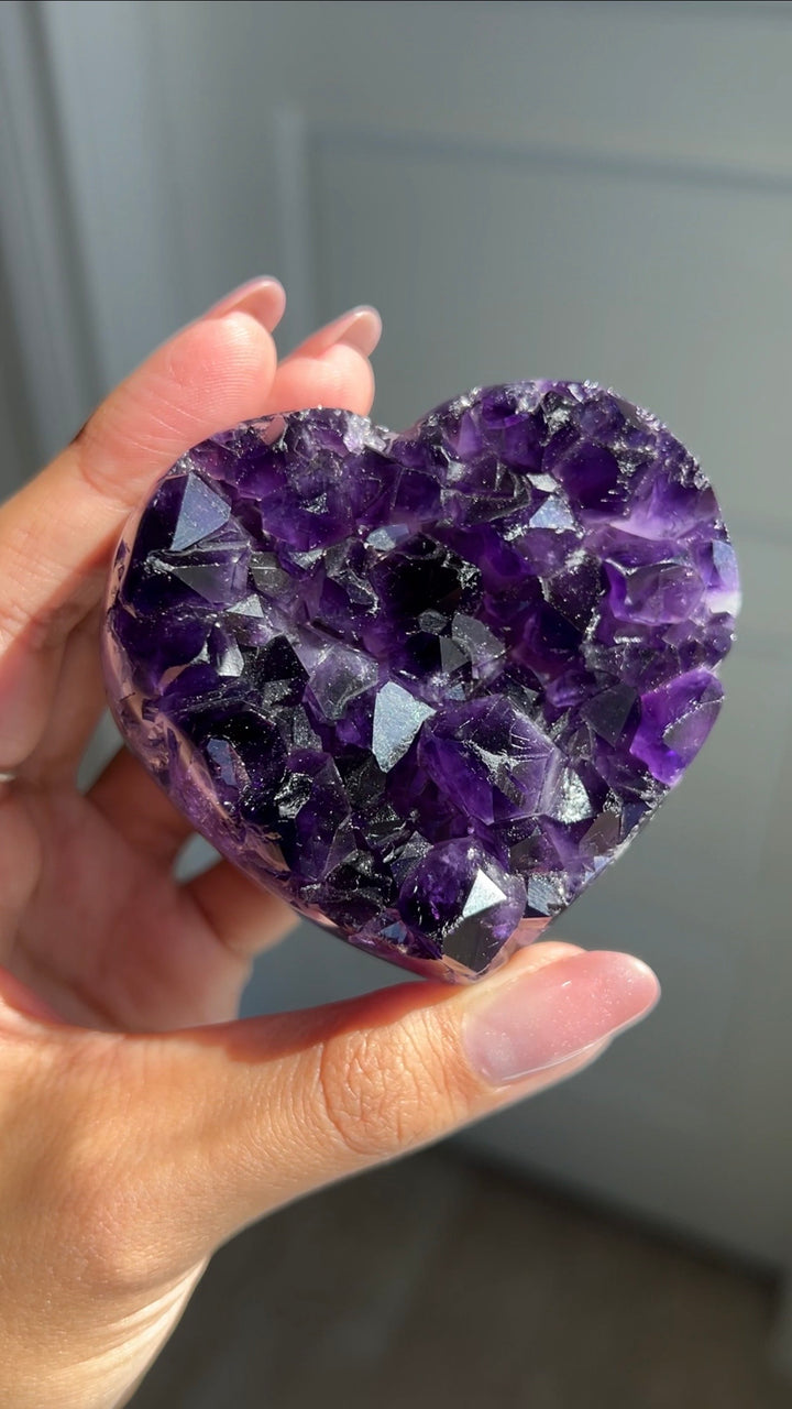 Grape Sweet Jelly Heart