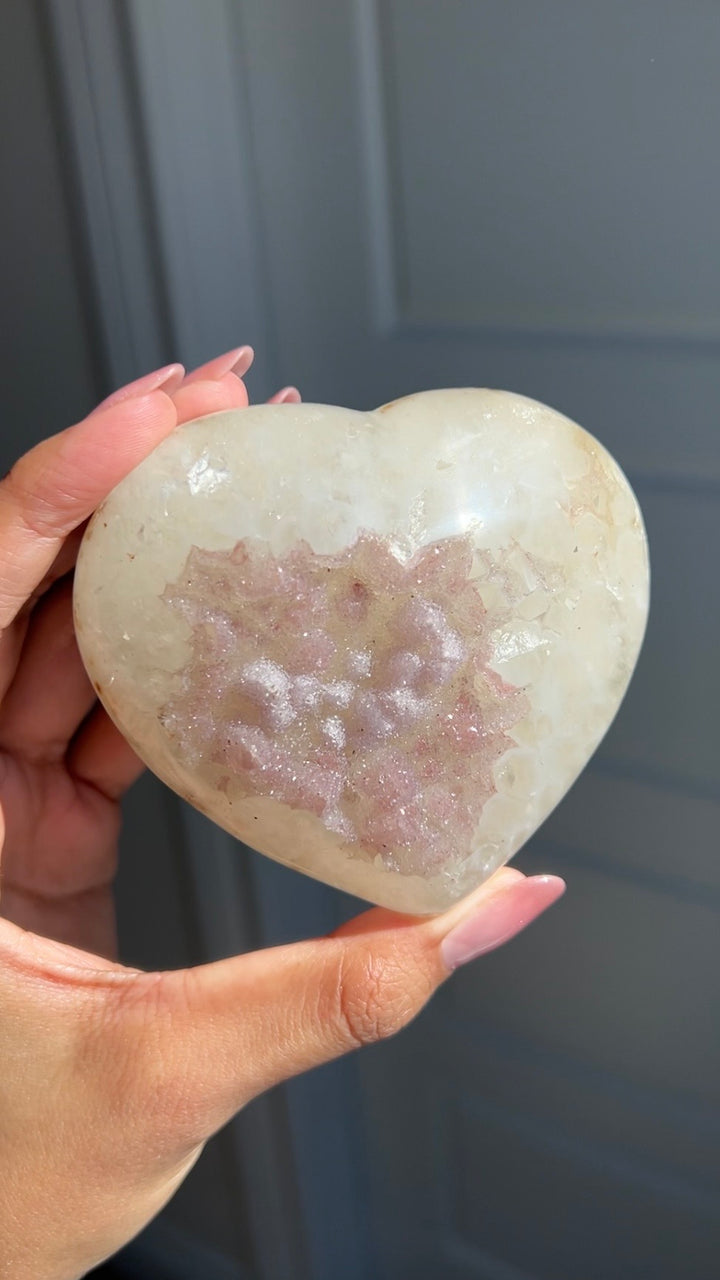 Lilac Clouds Heart