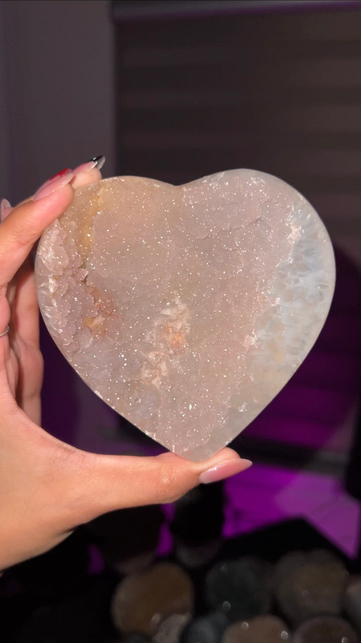 Pink Serenity Heart