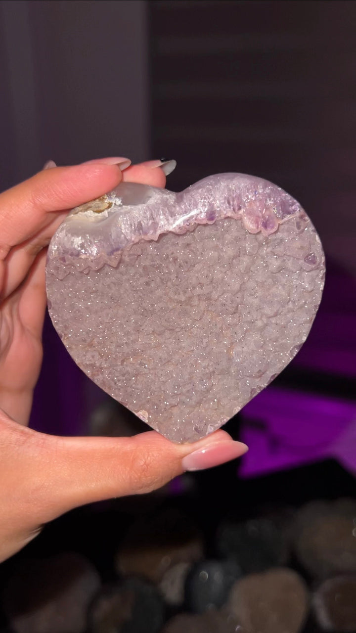 Lavender Sugar Heart