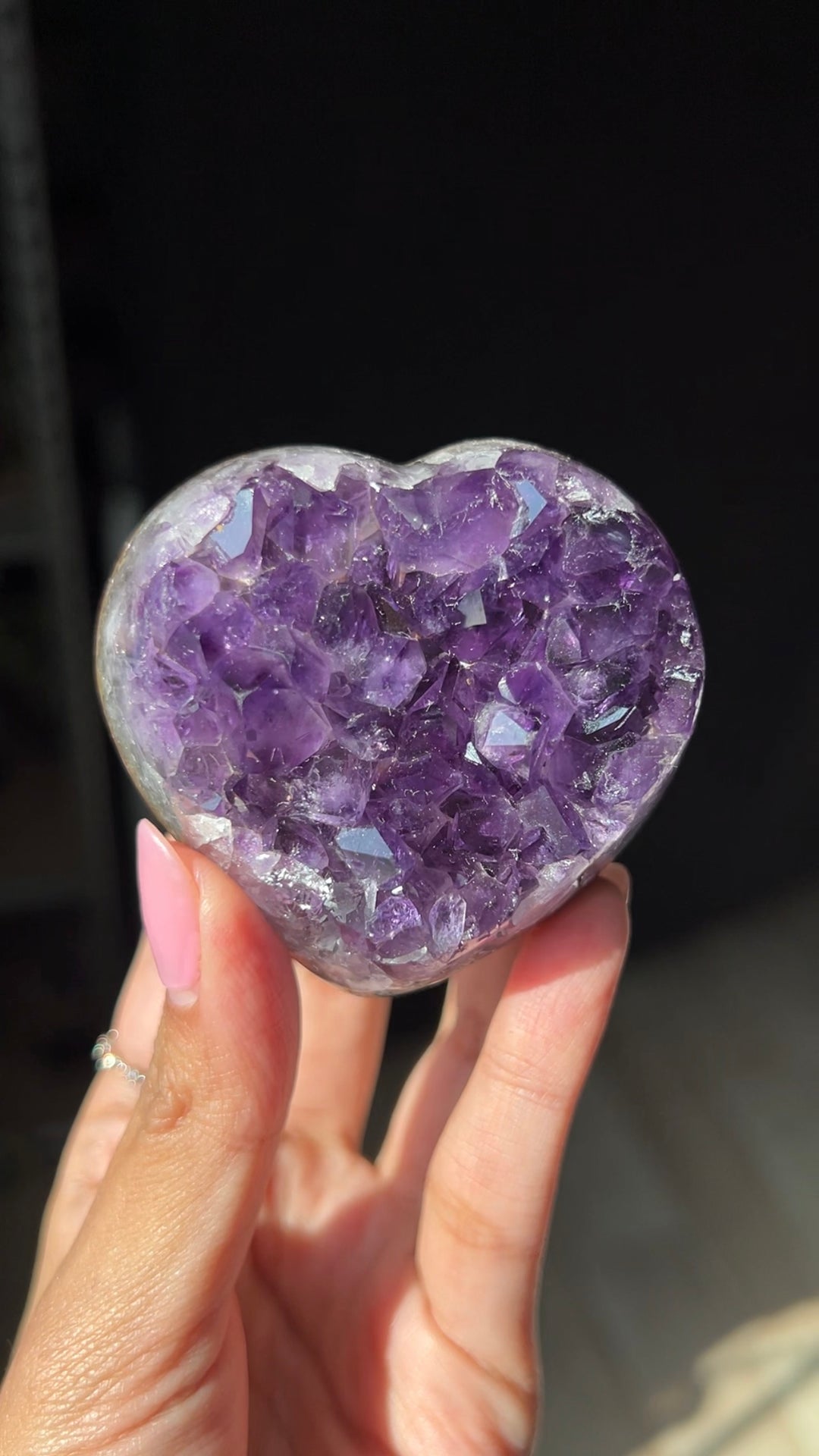 Enchanted Violet Heart