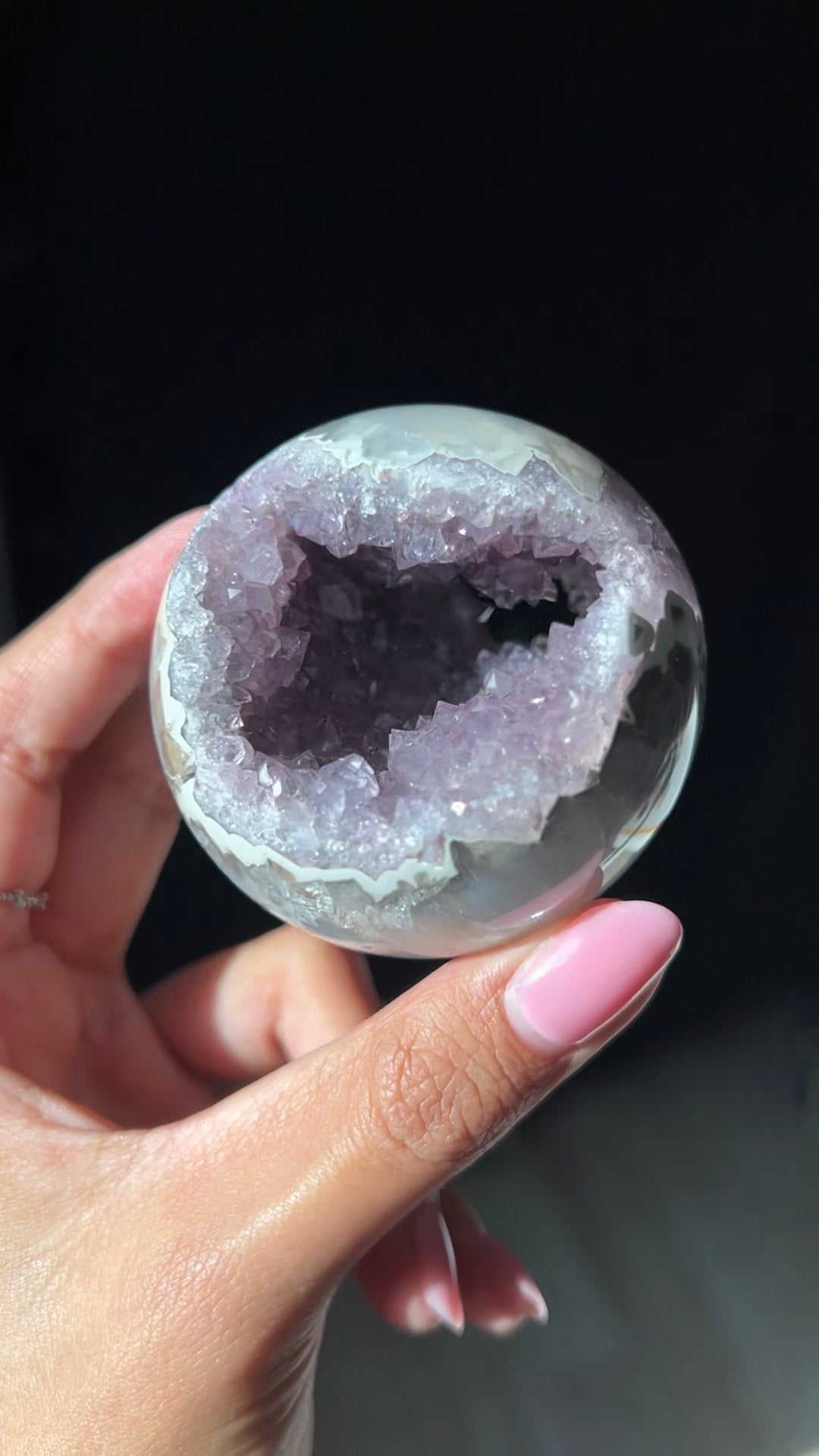 Lavender Dream Portal Sphere