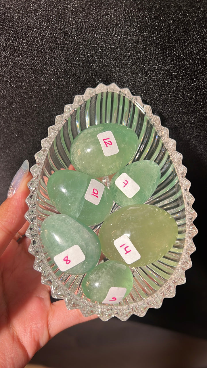 Green Fluorite Egg (you pick)