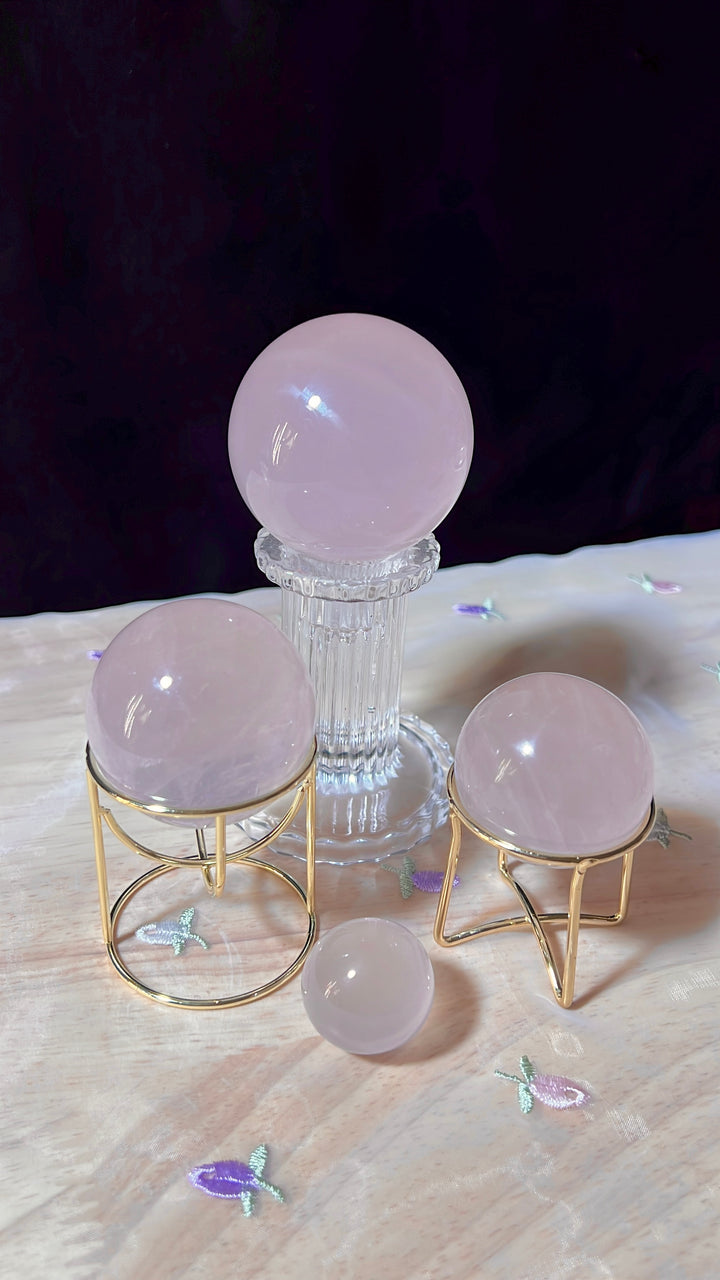 Rose Quartz Sphere (you pick)