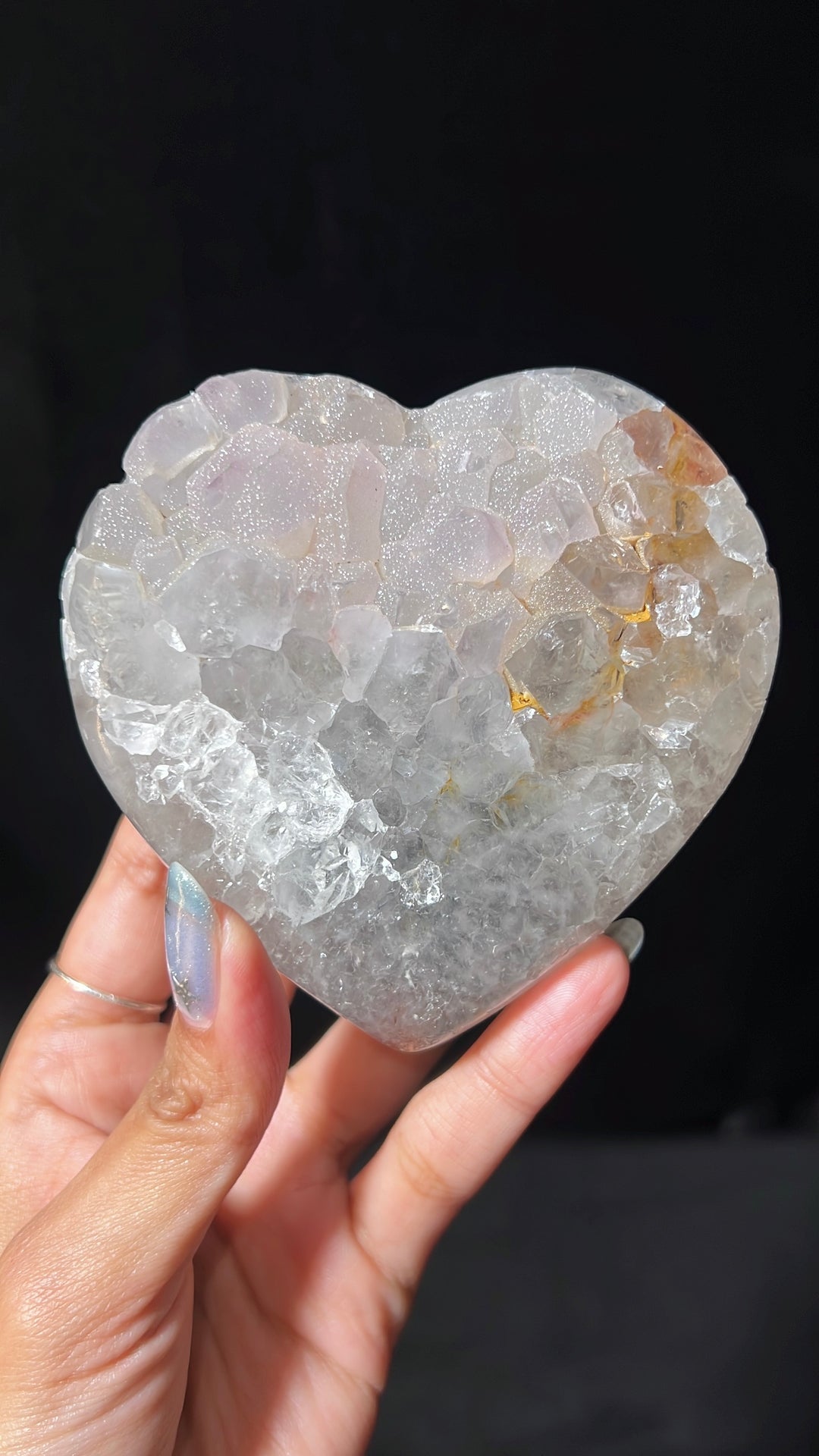 Lavender Pixie Dust Heart
