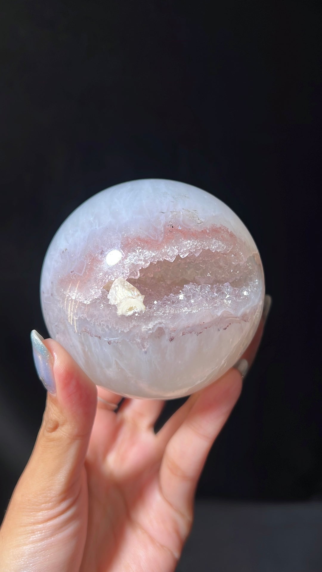 Pink Lilac Glow Sphere