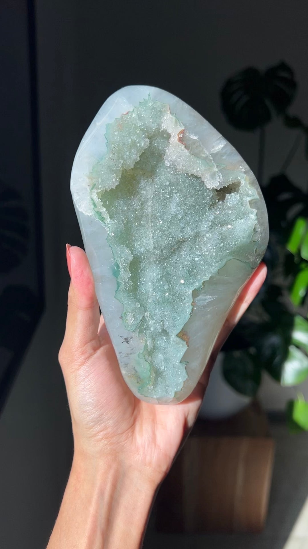 Fairyland Green Amethyst Freeform