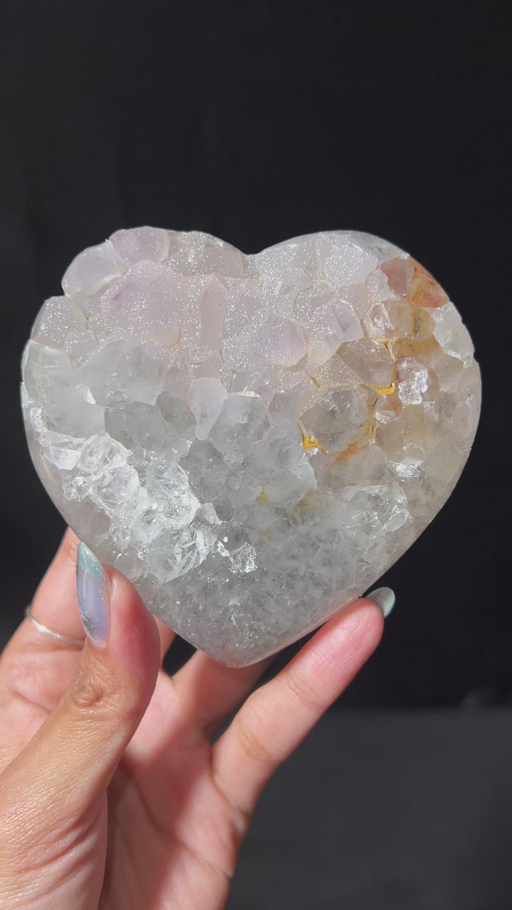 Lavender Pixie Dust Heart