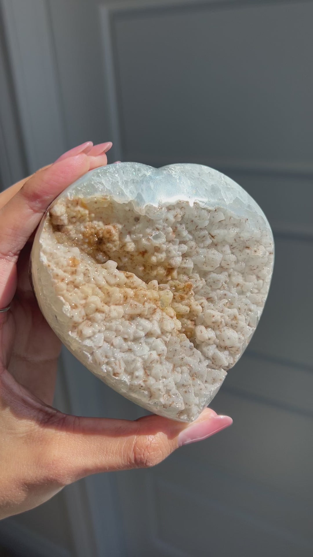Honey on Ice Heart
