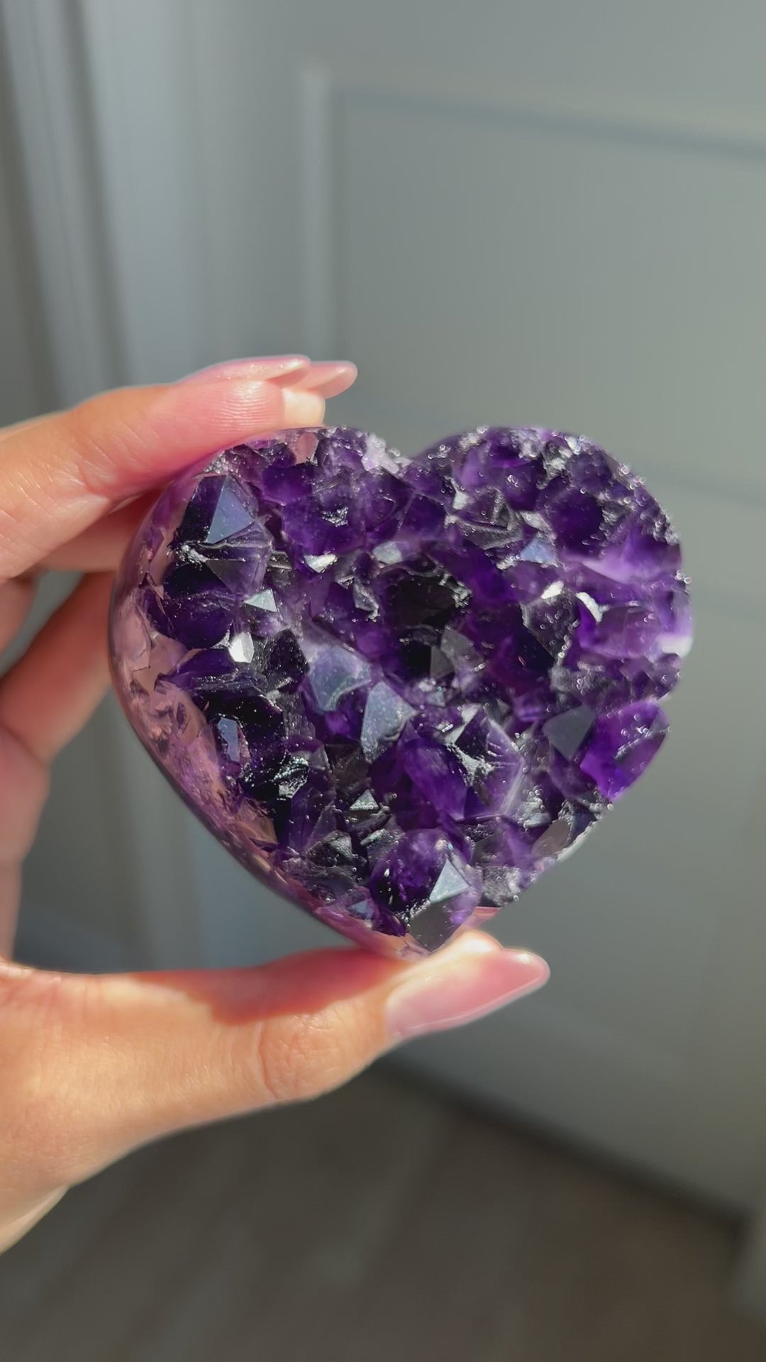 Grape Sweet Jelly Heart