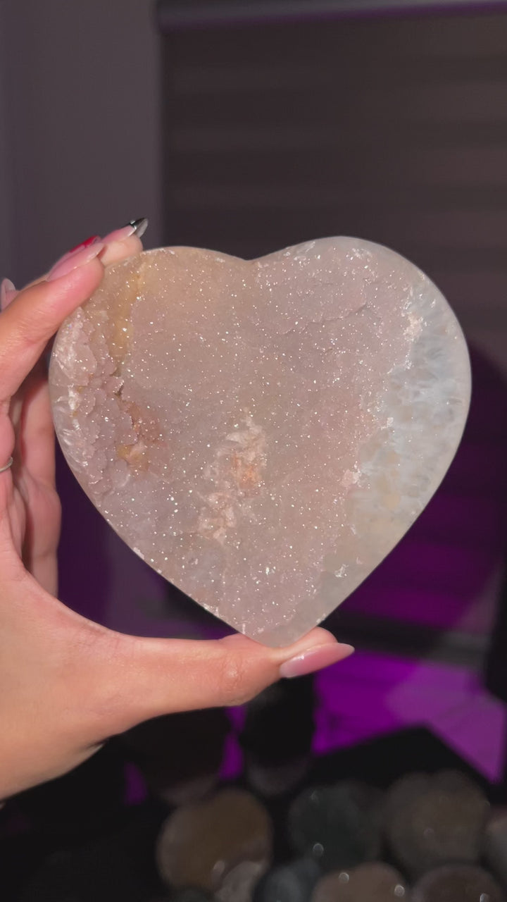 Pink Serenity Heart