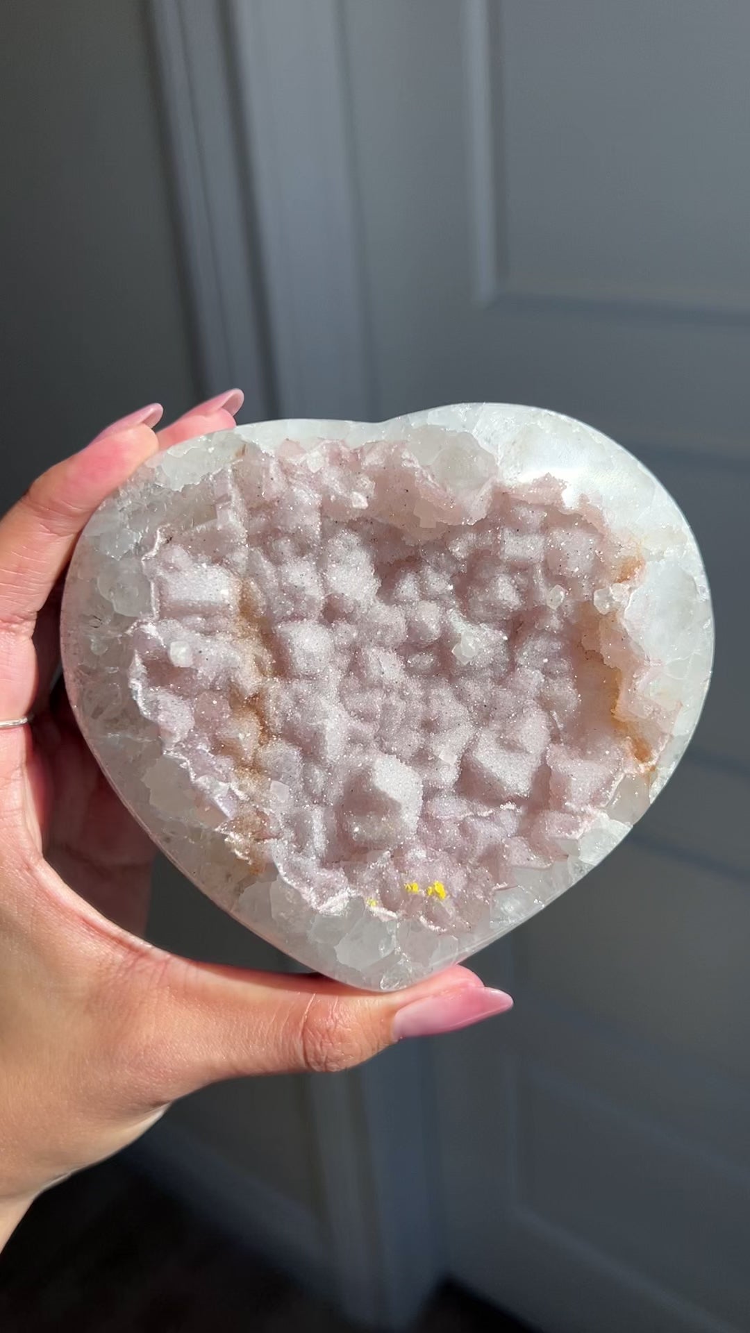 Blush Bouquet Heart