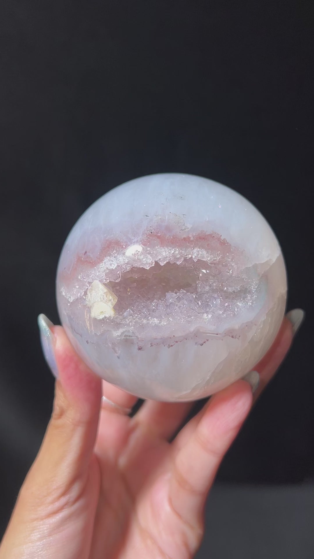 Pink Lilac Glow Sphere