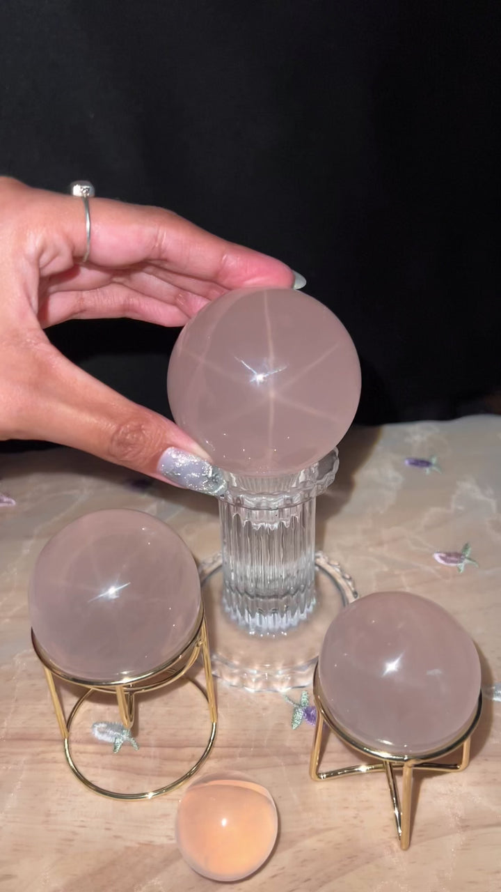 Rose Quartz Sphere (you pick)