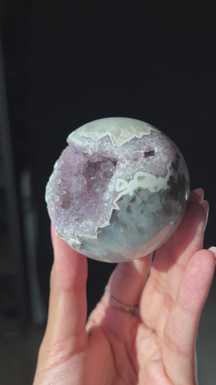 Lavender Dream Portal Sphere