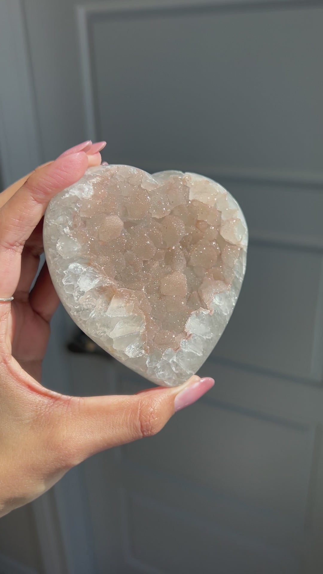 Peach Bellini Heart