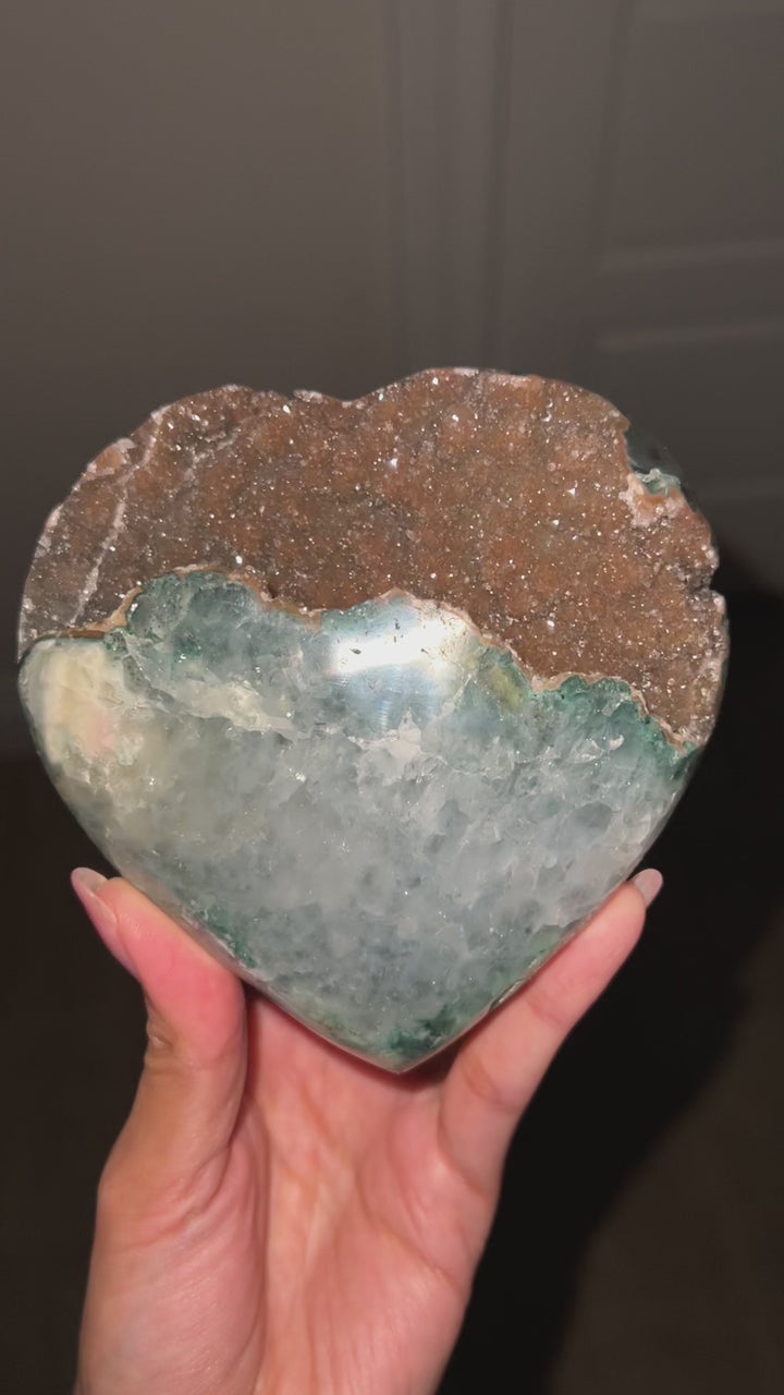 Forest Afterglow Heart