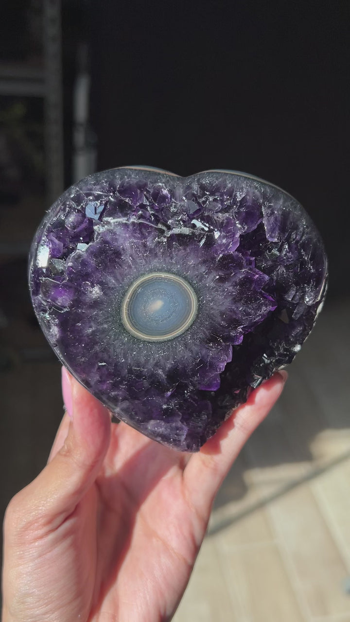 Plum Tart Stalactite Heart