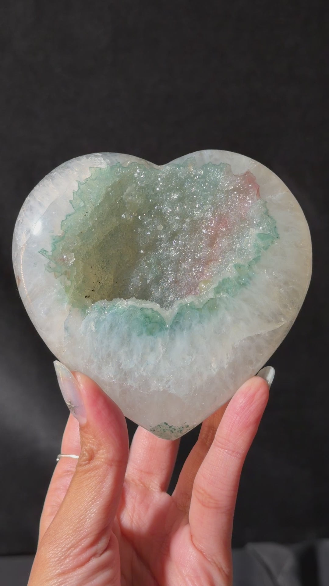 Apple Sorbet Heart