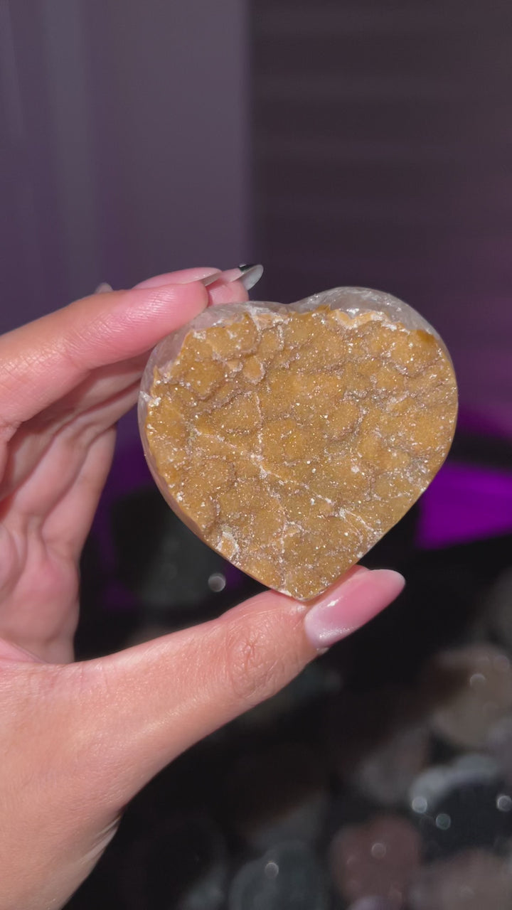 Golden Spotlight Heart