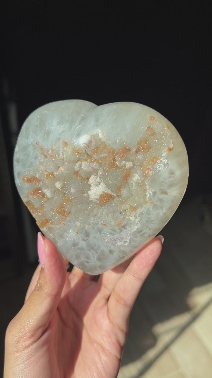 Sugar Honeycomb Heart